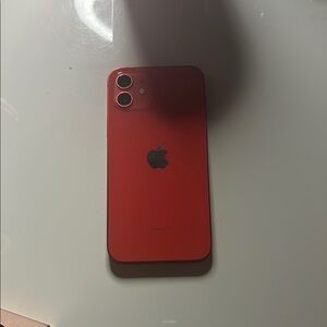 Apple Red iPhone Sleek Design Vibrant Color